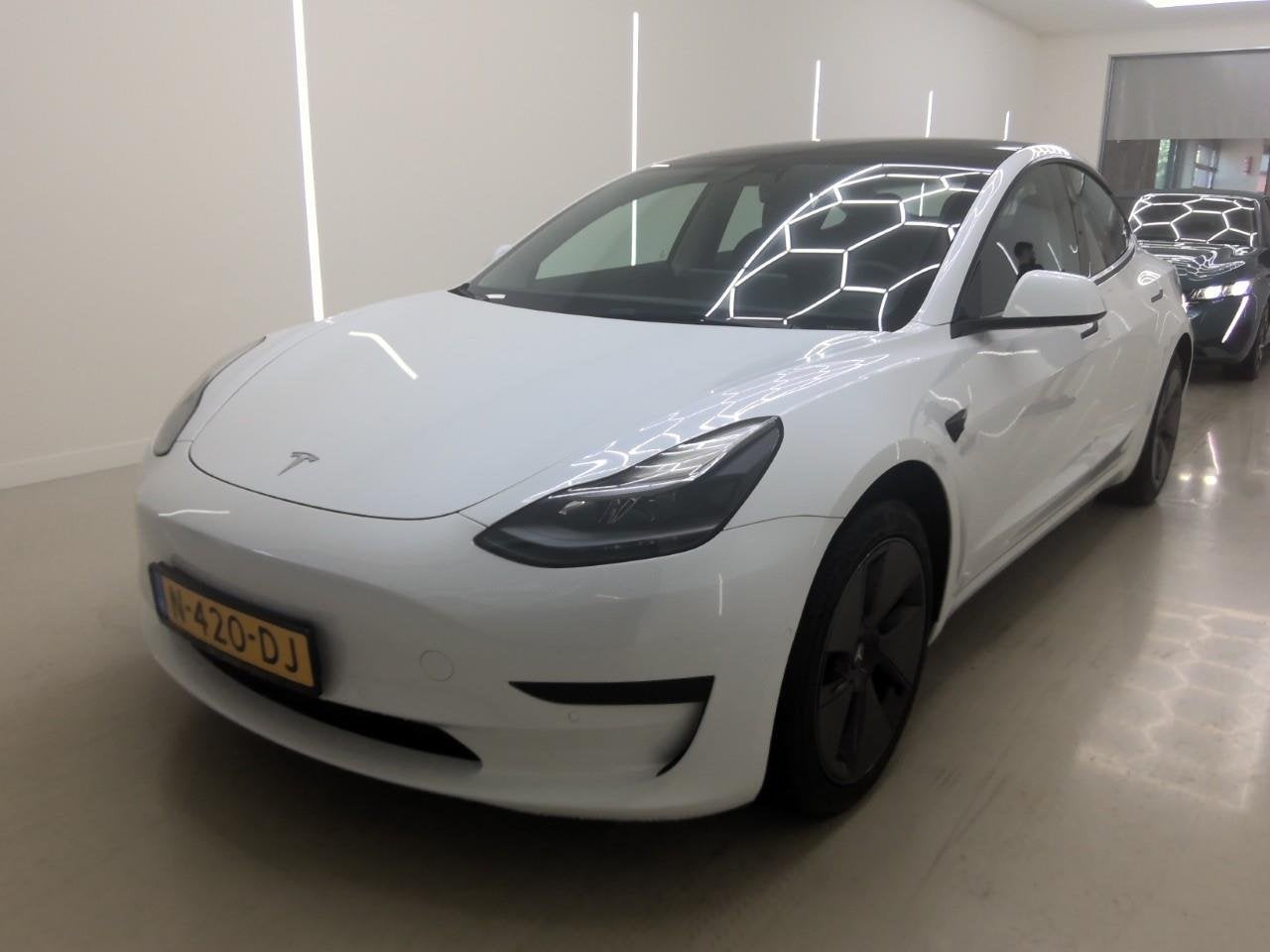 Tesla Model 3 Standard RWD Plus 90.3% SoH FACELIFT [ LFP-ACC, Auto's, Automaat, Achterwielaandrijving, Gebruikt, Zwart