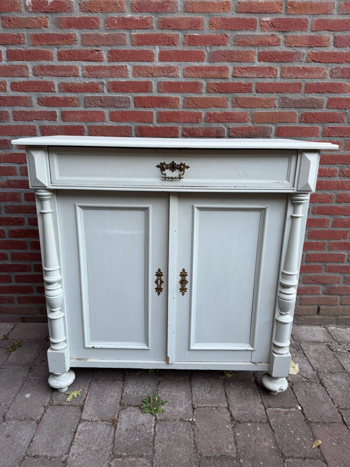 Antieke commode kastje, Ophalen, Gebruikt, 25 tot 50 cm, 100 tot 150 cm