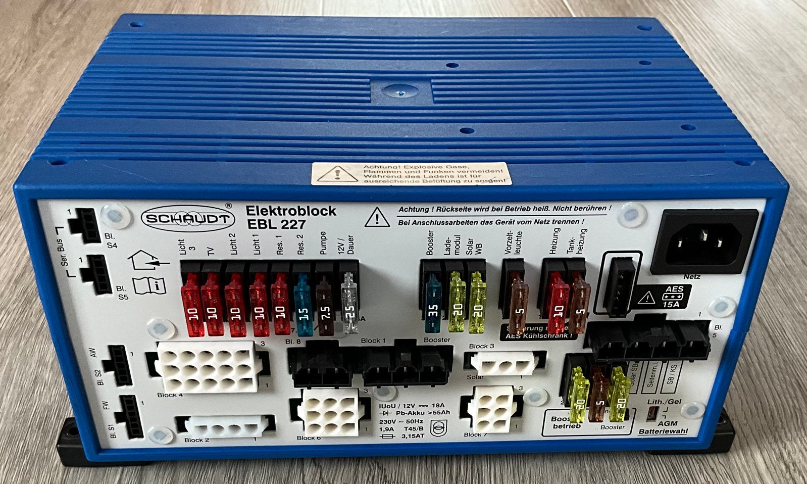 Schaudt EBL227 elektroblock, Schaudt, Zo goed als nieuw, Service@schaudt.de, Planckstr. 8 Markdorf