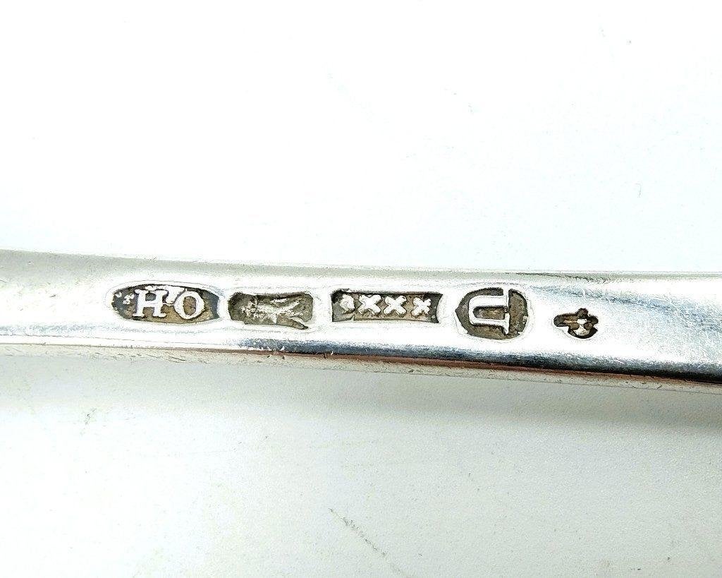 Zware zilveren lepel, H. Overhulsman, Amsterdam, 1803, Verzenden, Zilver
