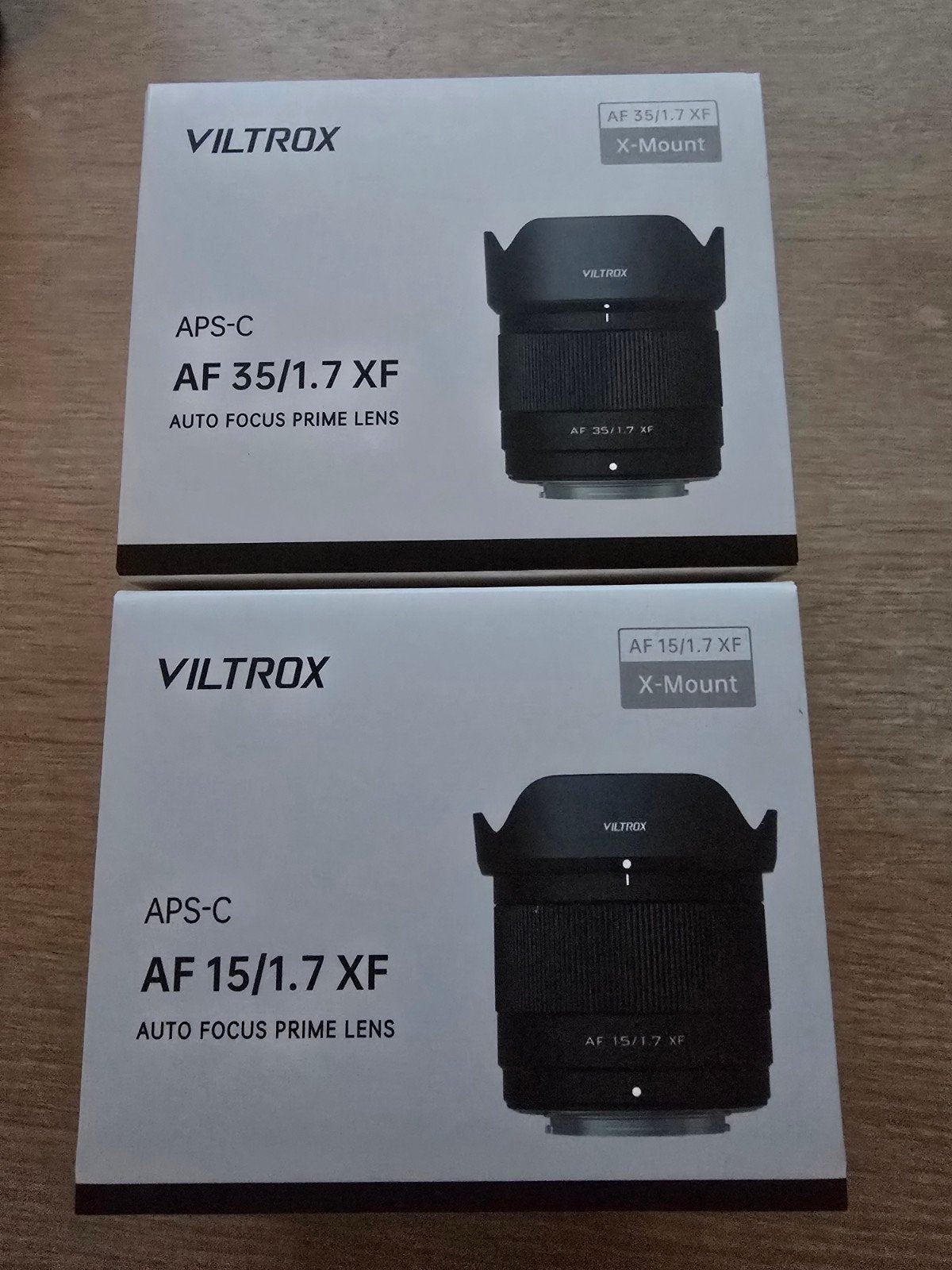 Viltrox 35mm f1.7 en 15mm f1.7. Fujifilm xf, Ophalen of Verzenden, Zo goed als nieuw, Standaardlens