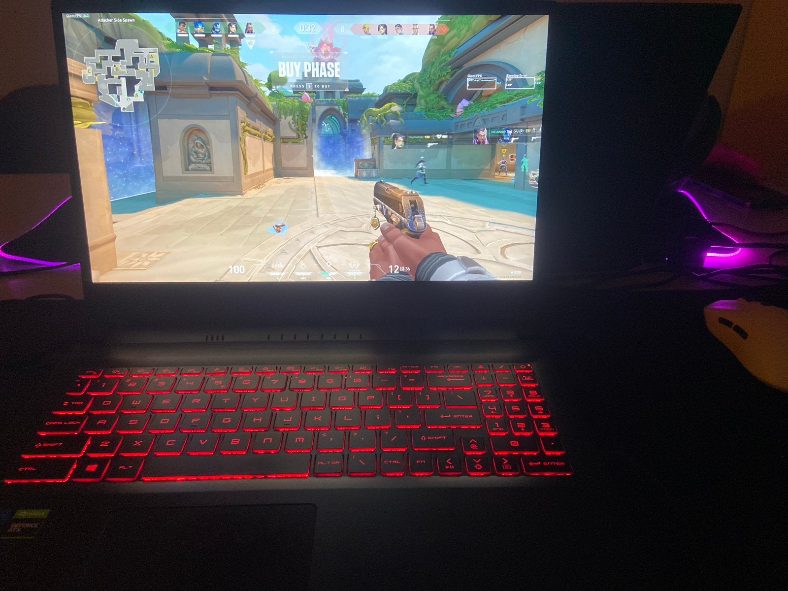 MSI Gaming Laptop GTX 1650 16GB RAM 512GB SSD - Ruilen PS5, Gebruikt, Met videokaart, 2 tot 3 Ghz, 15 inch