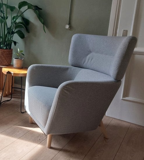 Ikea Strandmon fauteuil, super voordelig, moet vandaag weg!, Ophalen, Gebruikt, 75 tot 100 cm, Stof
