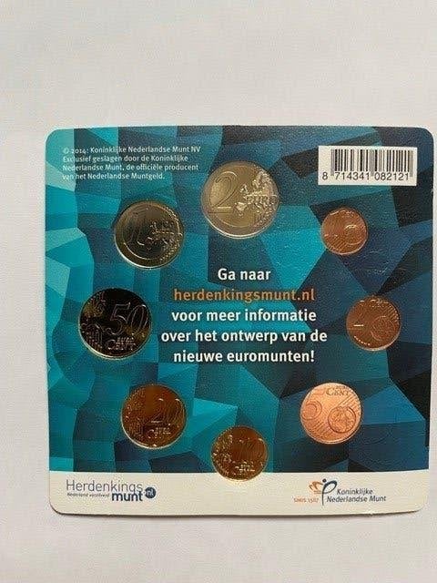 Introductieset 2014 alle Euromunten Koning Willem Alexander, Ophalen of Verzenden, Overige landen, Overige waardes, Setje