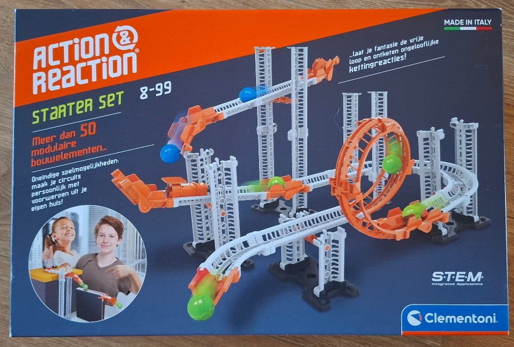 Clementoni Action Reaction Starterset, Ophalen of Verzenden, Zo goed als nieuw