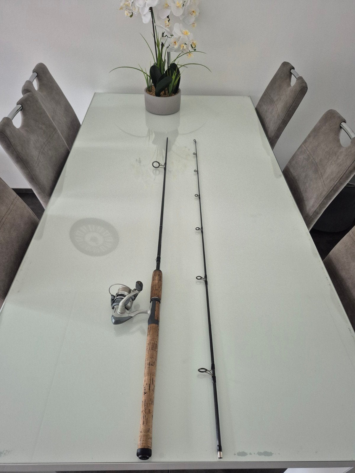 Rozemeijer Classic Bank Jigging, Ophalen, Gebruikt, Complete hengel