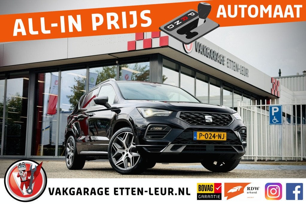 SEAT Ateca 1.5 FR Business Intense | 19'' | PANO | ACC | STO, Auto's, Seat, Automaat, 12 maanden, 1325 kg, Euro 6
