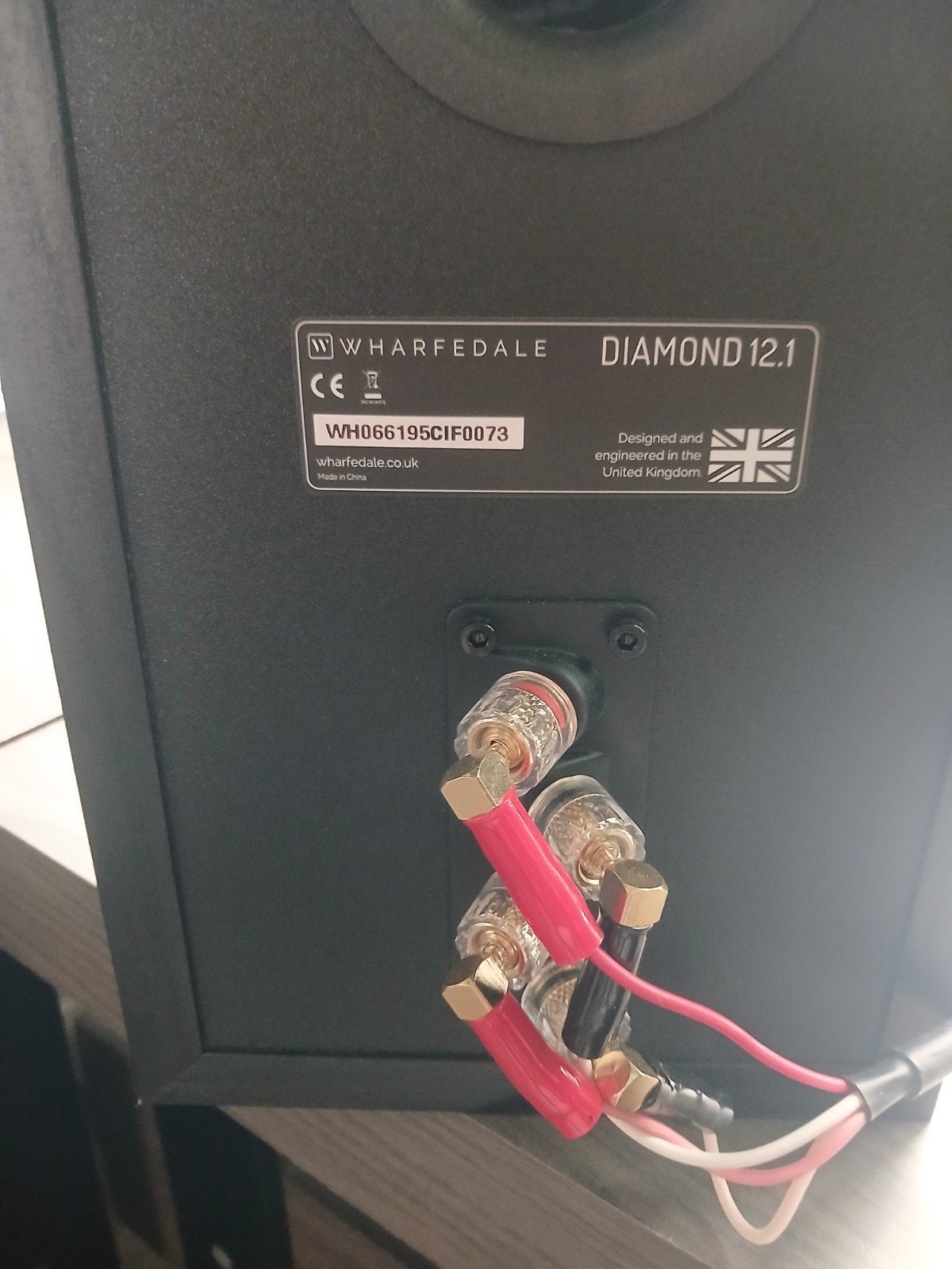 Wharfedale Diamond 12.1 Boekenplank Luidspreker, Audio, Tv en Foto, Wharfedale, Ophalen of Verzenden, Zo goed als nieuw, 60 tot 120 watt
