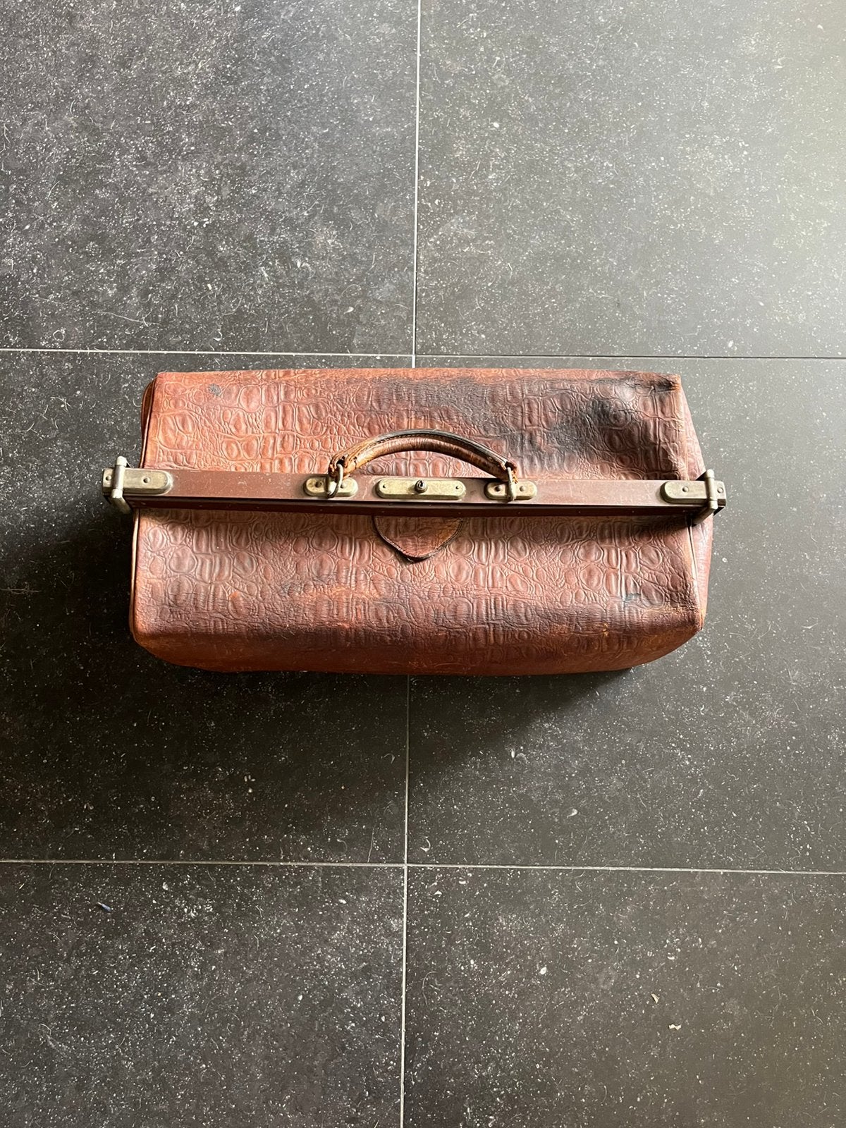 antieke grote dokterstas, Antiek en Kunst, Curiosa en Brocante, Ophalen of Verzenden