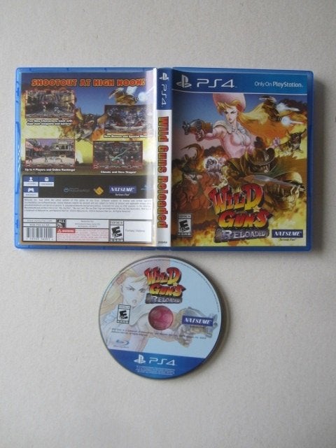 Wild Guns reloaded Playstation 4 PS4, Avontuur en Actie, Vanaf 18 jaar, 1 speler, Nieuw
