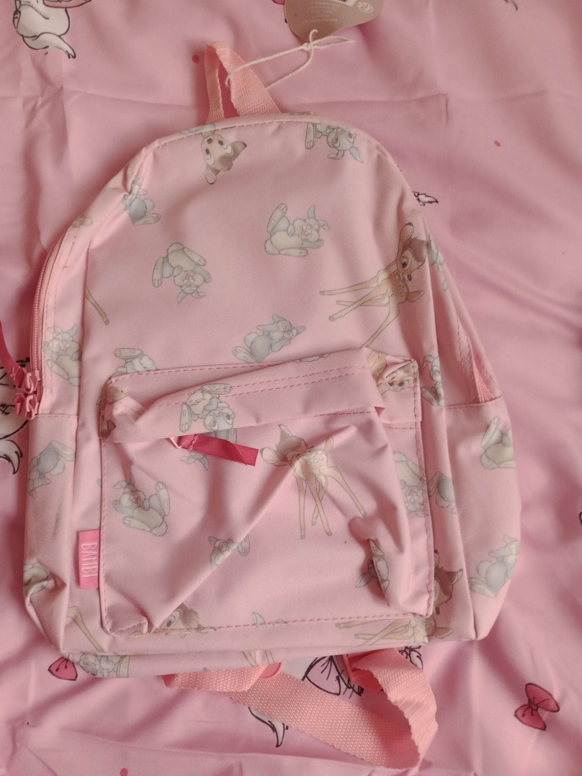 leuke Disney rugzak Bambi en tas stitch .kan ook.los, Ophalen of Verzenden, Overige figuren, Nieuw, Tas, Koffer of Zak
