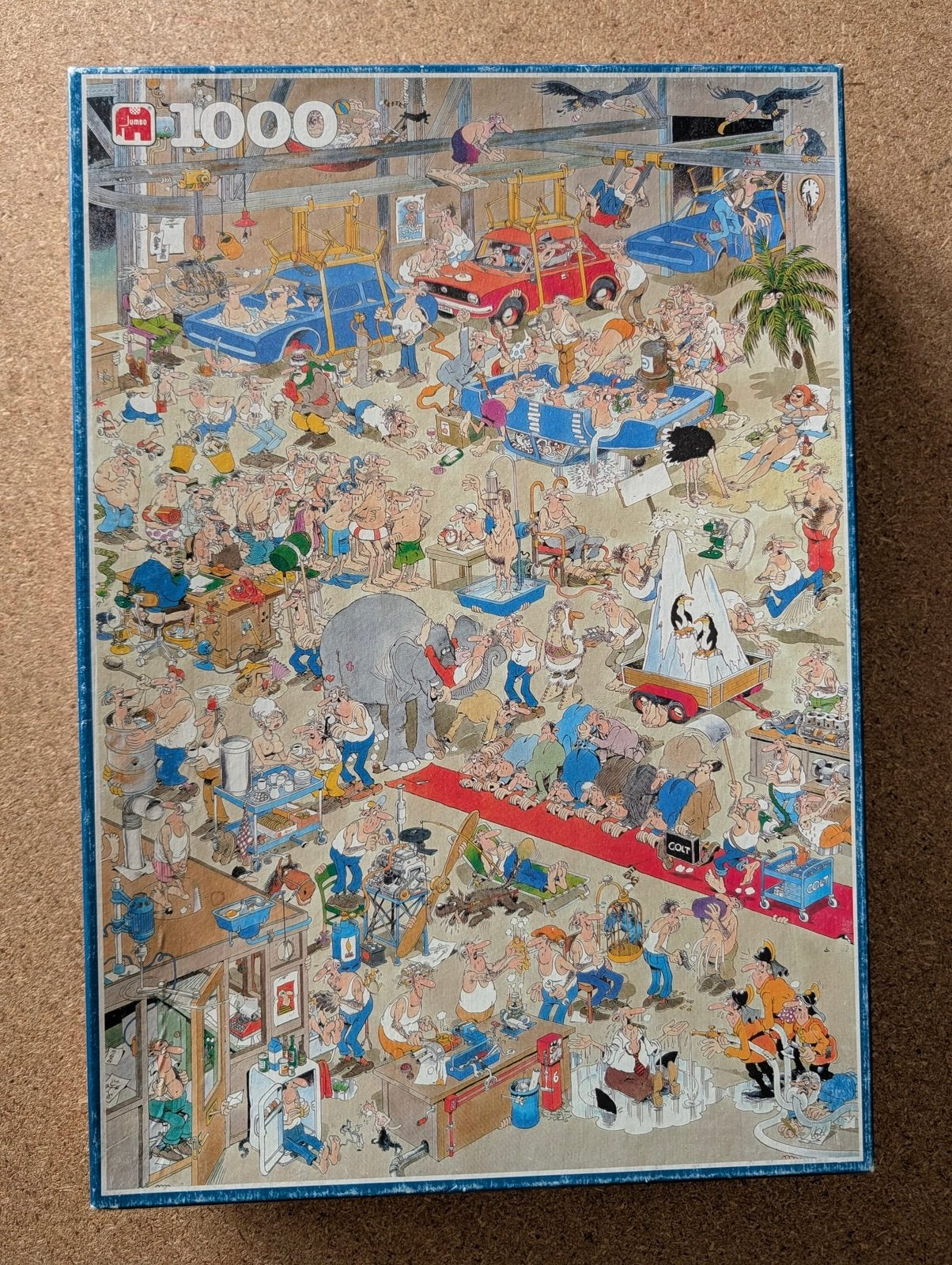 Jan van Haasteren - Some like it hot puzzel 1000 stukjes, Ophalen of Verzenden, 500 t/m 1500 stukjes, Zo goed als nieuw, Legpuzzel