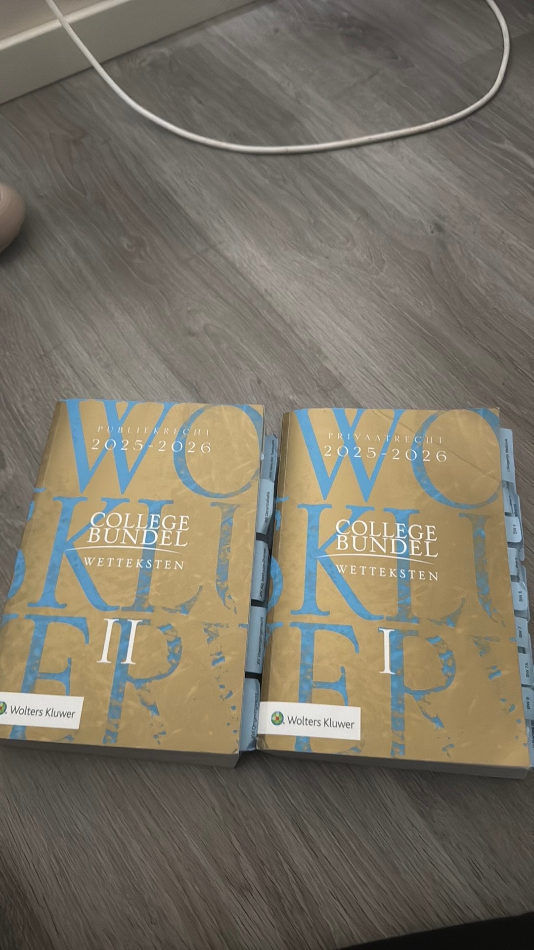 Wetboeken 2025/2026, Ophalen of Verzenden, Zo goed als nieuw
