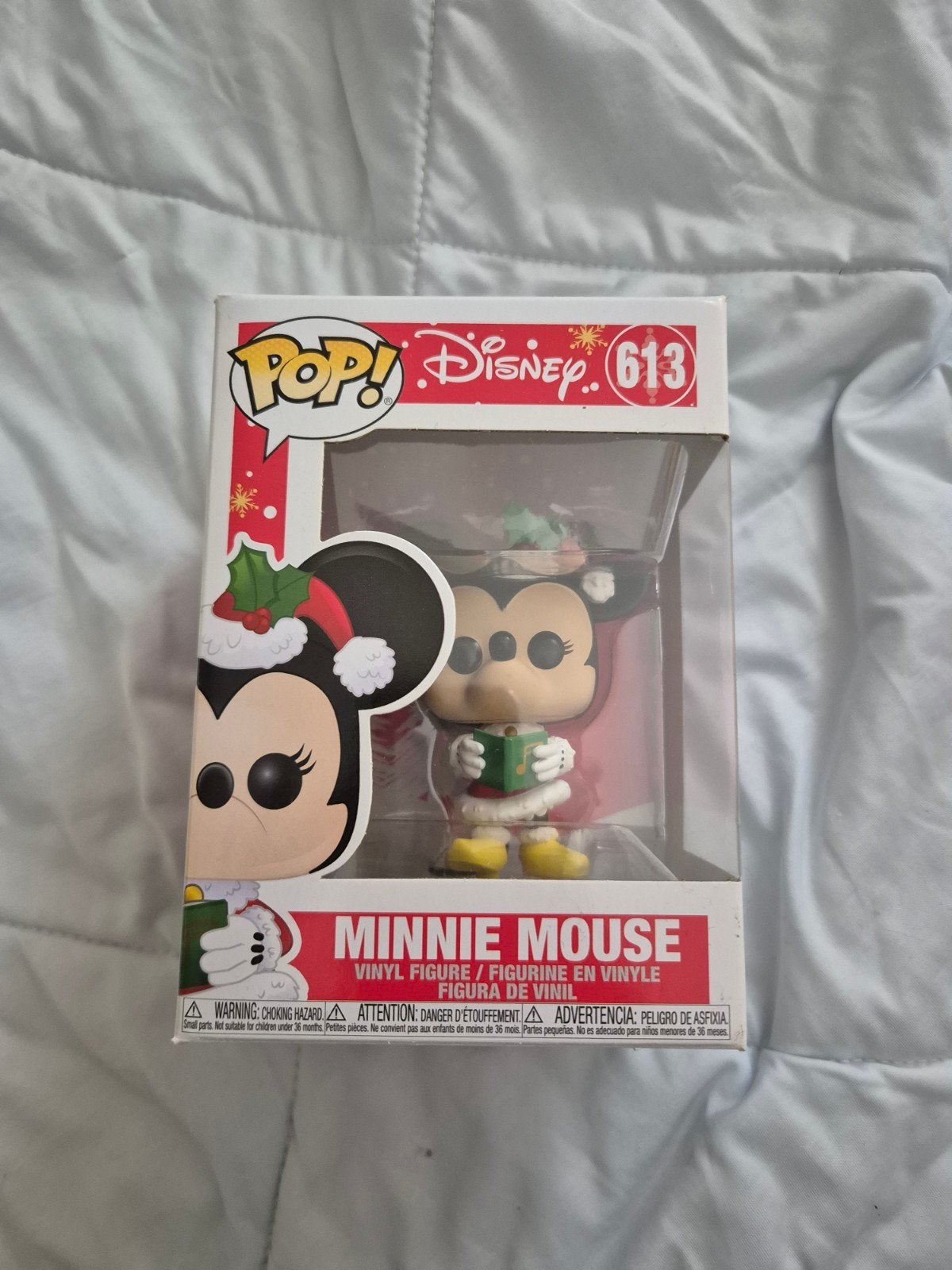 funko pop - Christmas Minnie Mouse, Ophalen of Verzenden, Zo goed als nieuw