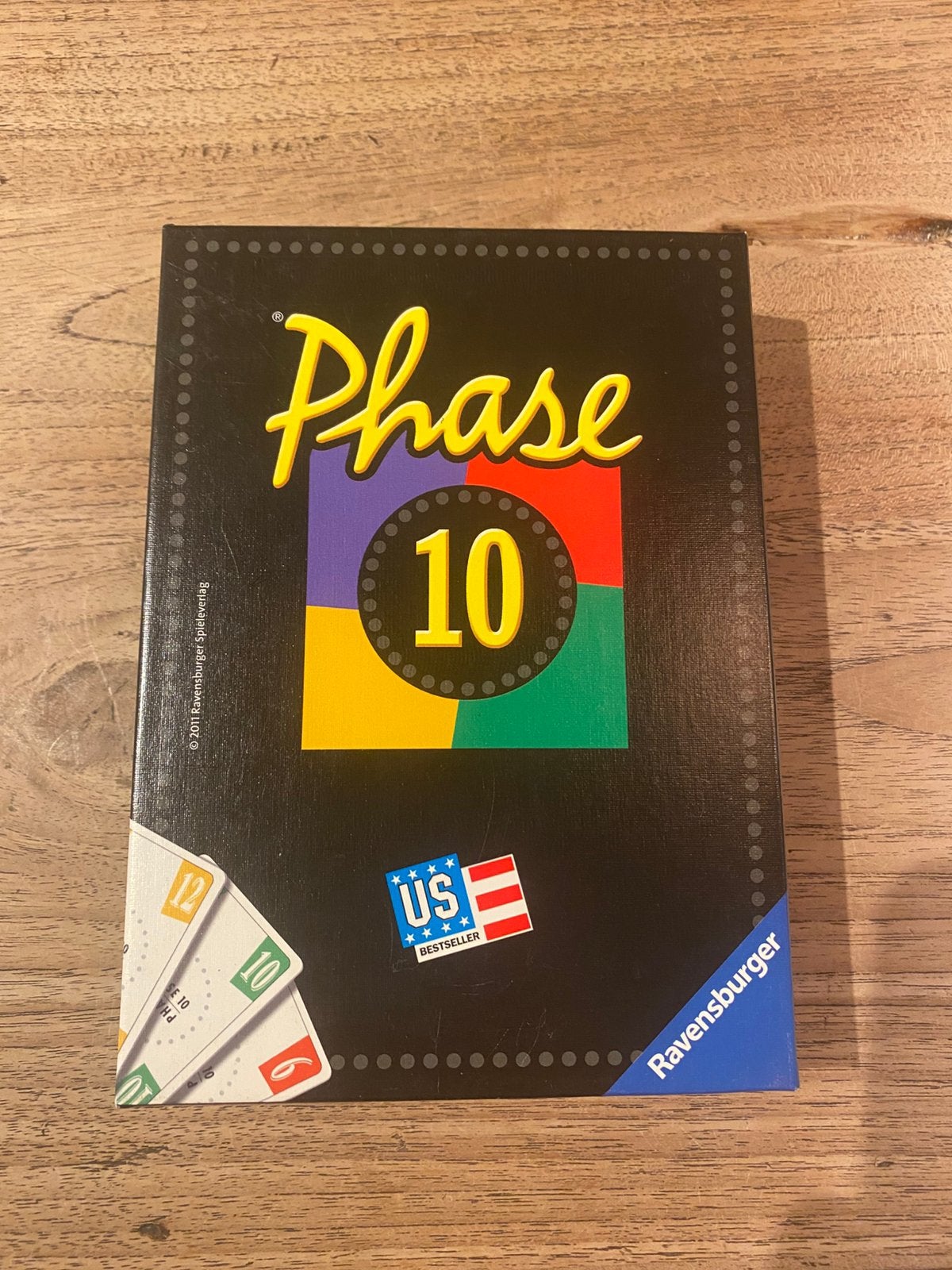 Ravensburger Phase 10, zgan, Ophalen of Verzenden, Zo goed als nieuw