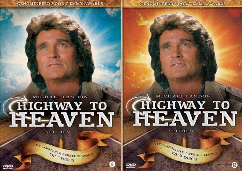 Highway To Heaven Seizoen 1+2 (13xDVD SET) Jaren 80 TV-Serie, Alle leeftijden, Ophalen of Verzenden, Zo goed als nieuw, Science Fiction en Fantasy