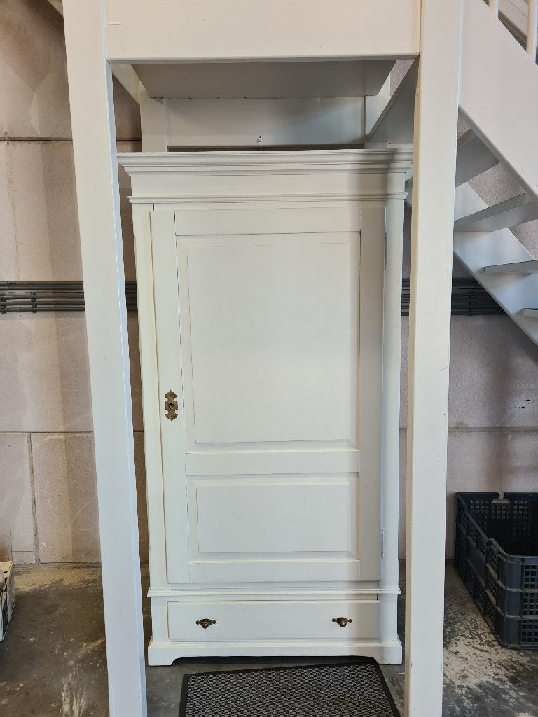 tafels, stoelen, keukenblok en kast, Ophalen, Gebruikt, 100 tot 150 cm, Steigerhout fijn afgewerkt
