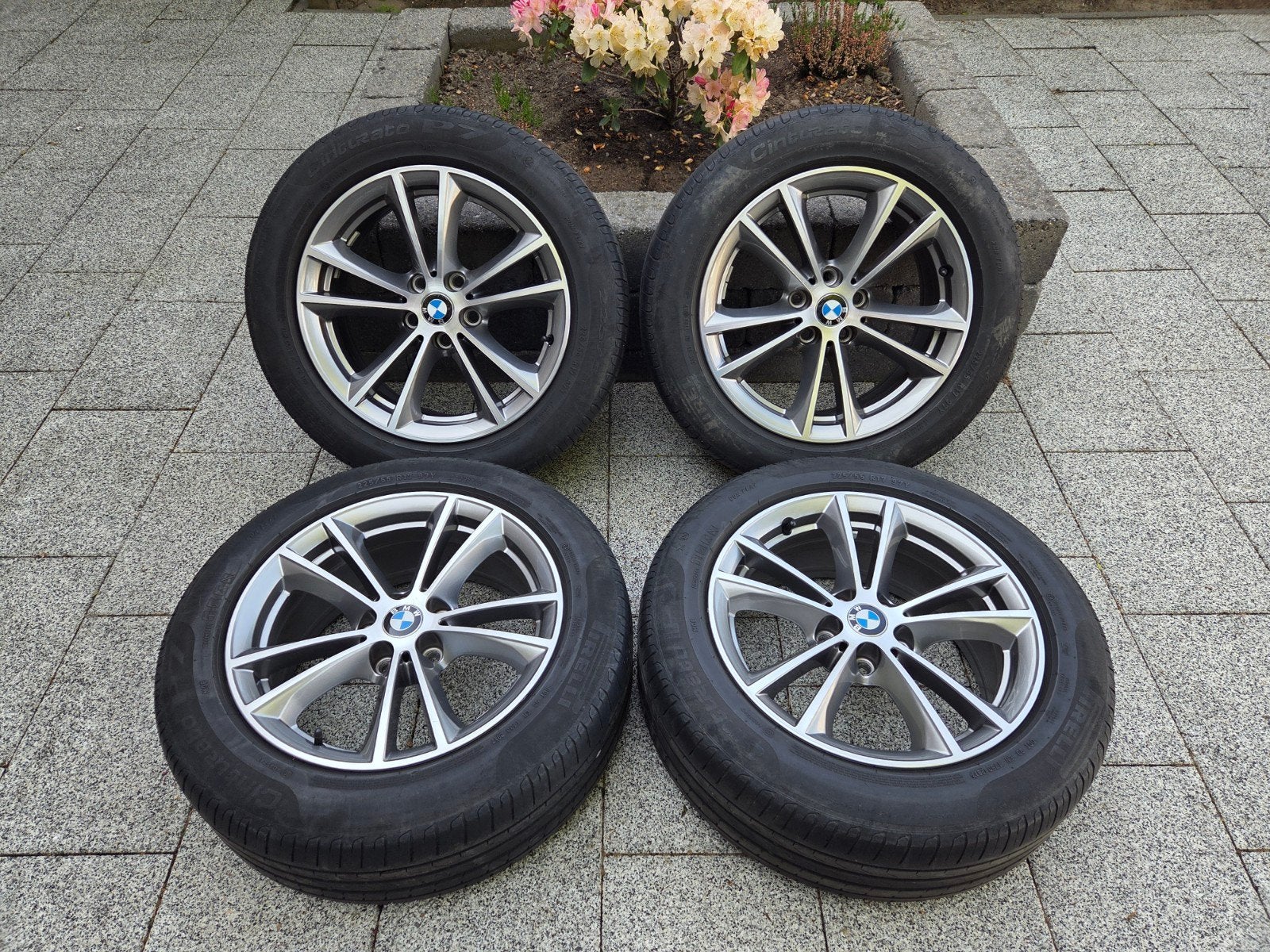 Originele BMW velgen, 17 inch, G30 G31, styling 631, Ophalen, Gebruikt, Banden en Velgen, 17 inch