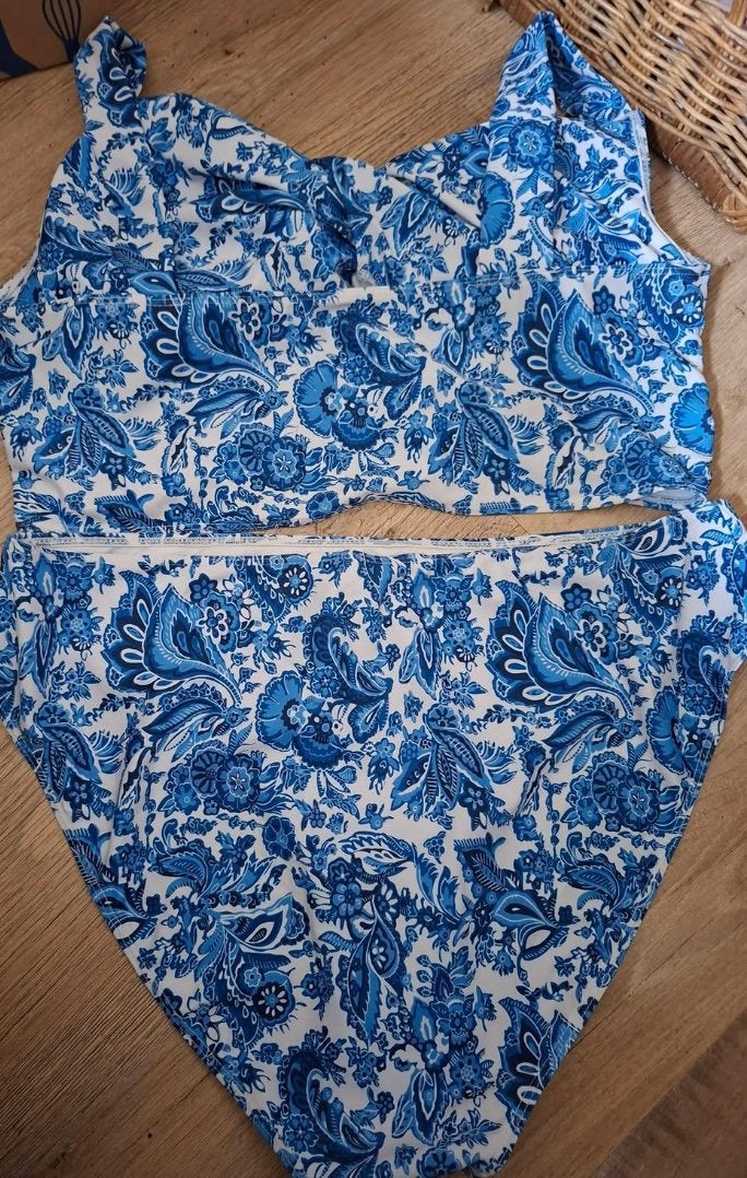 Bikini maat 52/54, Ophalen of Verzenden, Nieuw, Blauw, Lingerie of Zwemkleding