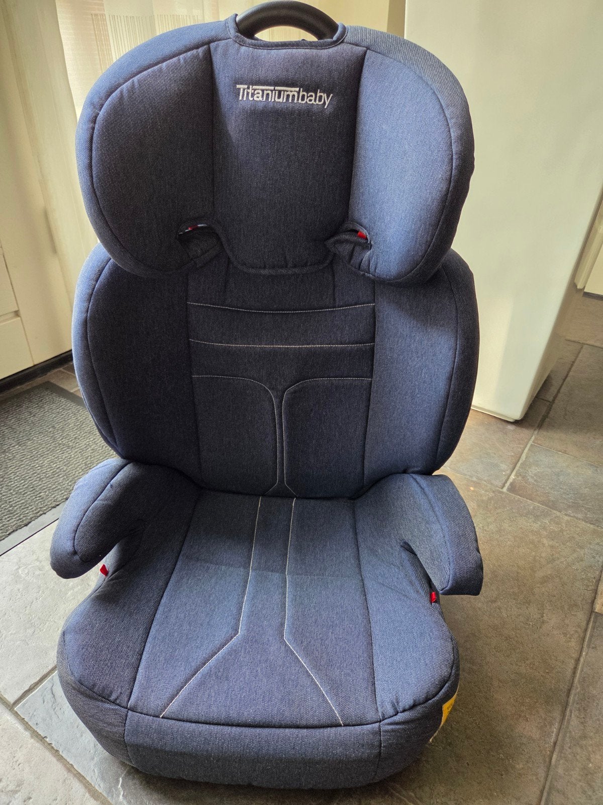 Titanium Baby autostoel met Isofix 15-36 kg, Kinderen en Baby's, Autostoeltjes, Autogordel of Isofix, 15 t/m 36 kg, Afneembare rugleuning