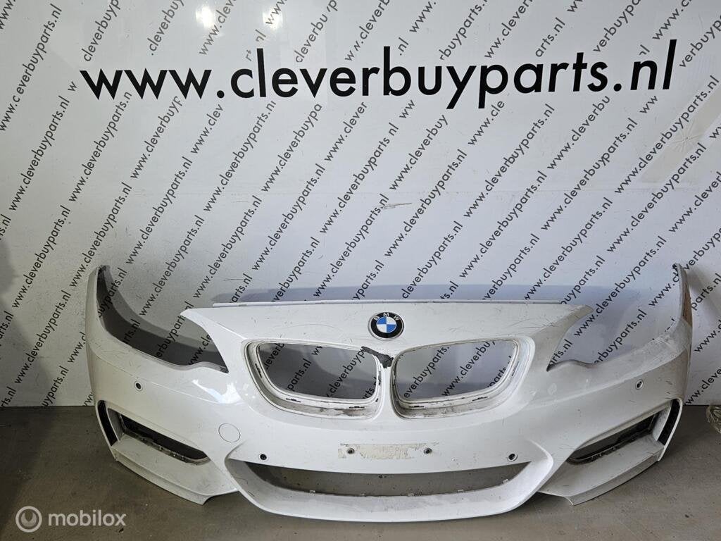 Voorbumper originl BMW 2-serie Coupé F22 ('14->) 51118055299, Gebruikt, Voor, Ophalen of Verzenden, Bumper
