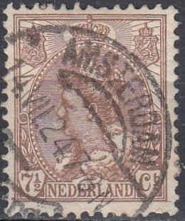 Nederland 1.32.1- 1899- 10x Wilhelmina Bontkraag- NVPH-61- G, Postzegels en Munten, Verzenden, T/m 1940, Gestempeld