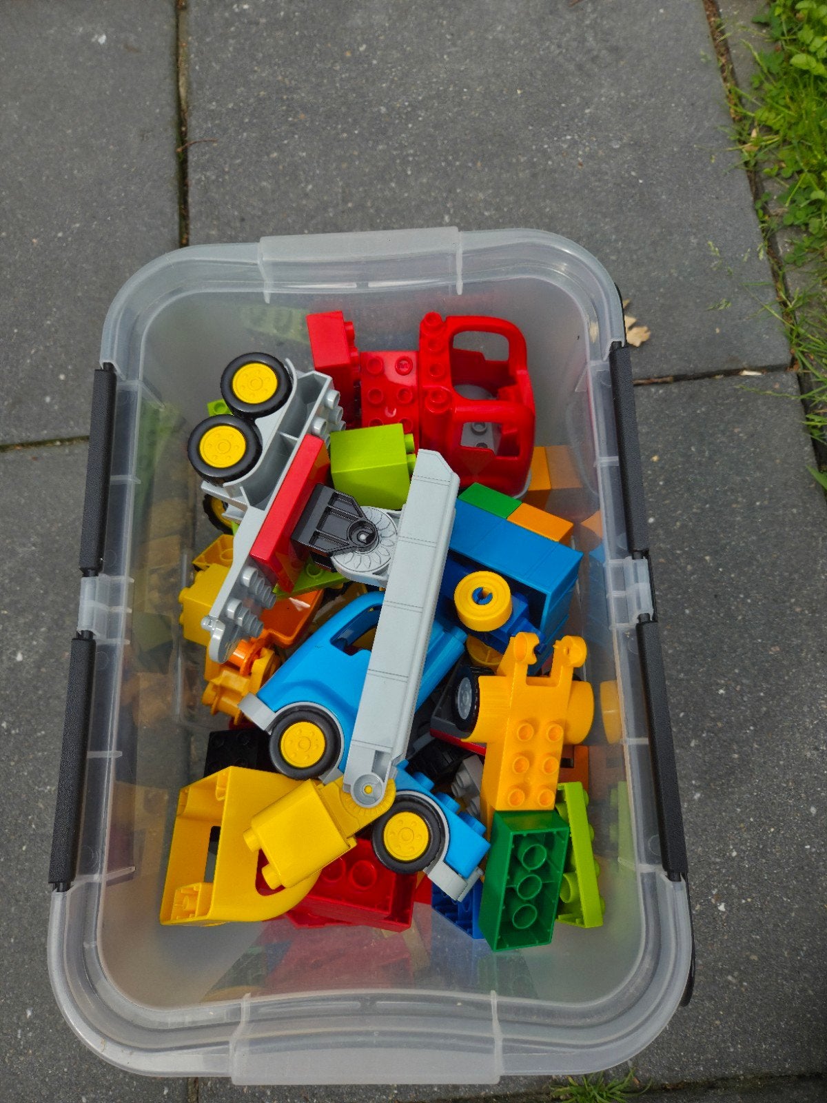 Bak vol duplo, Ophalen, Zo goed als nieuw
