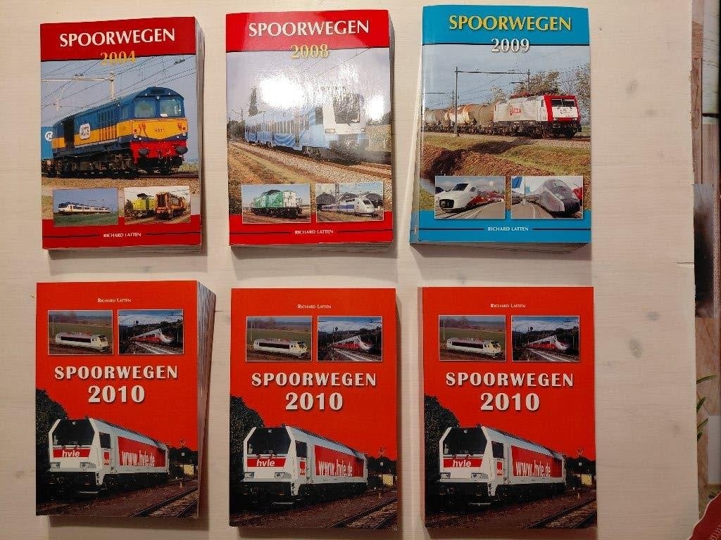 treinen, spoorwegen, trams, luchtvaart boeken, Ophalen of Verzenden, Zo goed als nieuw, Diverse auteurs, Trein