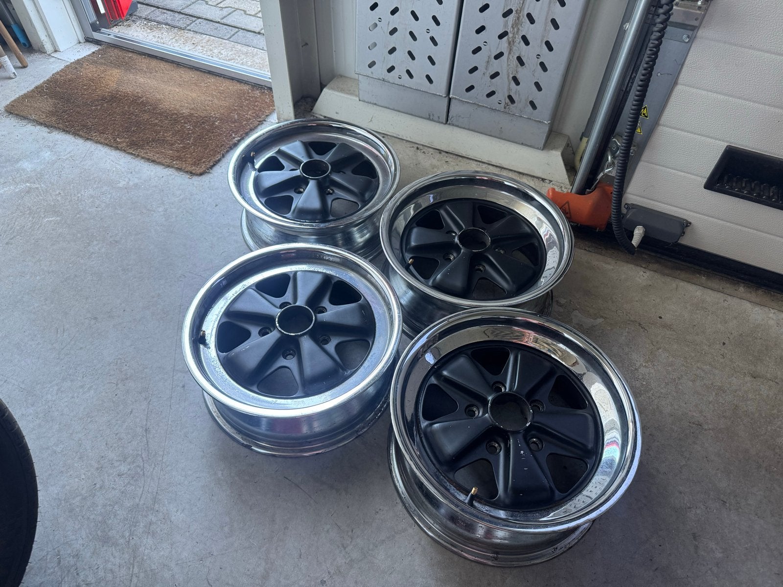 Porsche Fuchs 16” velgen - 2x 6J en 2x 7J, Auto-onderdelen, Banden en Velgen, Gebruikt, Velg(en), 16 inch, Zomerbanden