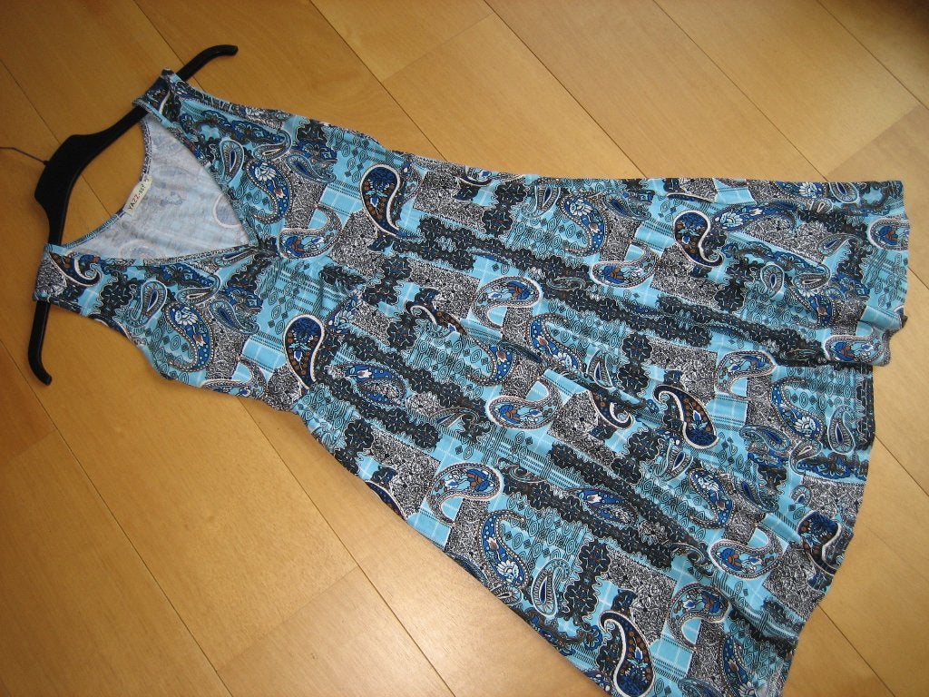 Heerlijk zwierig jurkje in blauw YAZZ-SET 36-38 Snazzeys, Meerkleurig, Yazz-Set, Nieuw, Ophalen of Verzenden