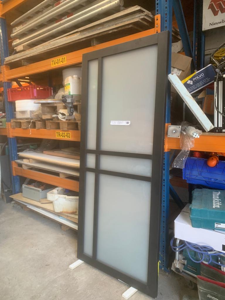 Nette deur., Ophalen, Binnendeur, Glas, Schuifdeur