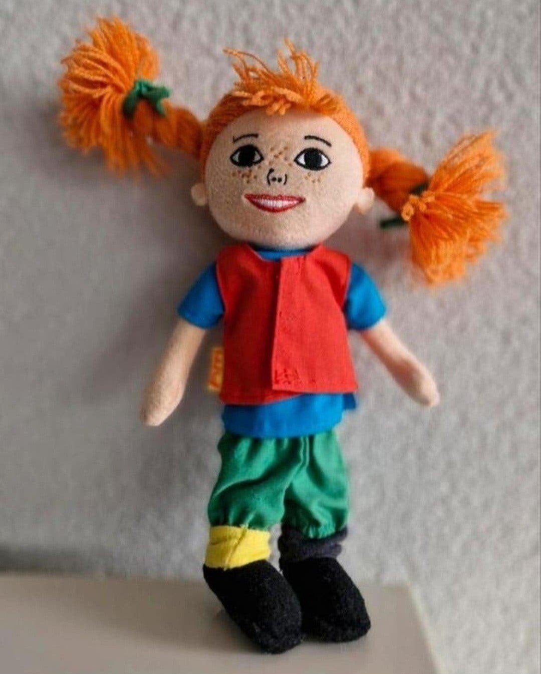 Pippi Langkous pop - 22 cm, Ophalen of Verzenden, Zo goed als nieuw, Overige typen