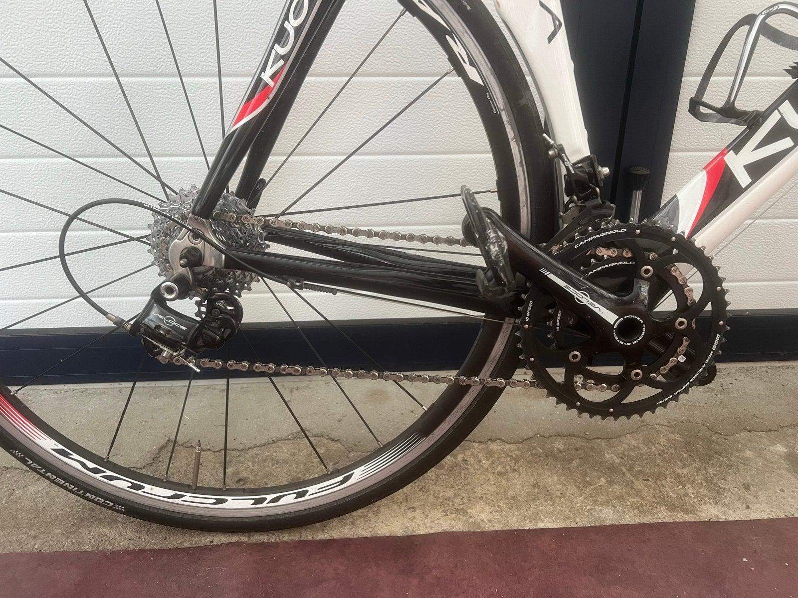 Kuota Kharma racefiets - Carbon frame - Zo goed als nieuw, 28 inch, Carbon, Zo goed als nieuw, 61 tot 65 cm