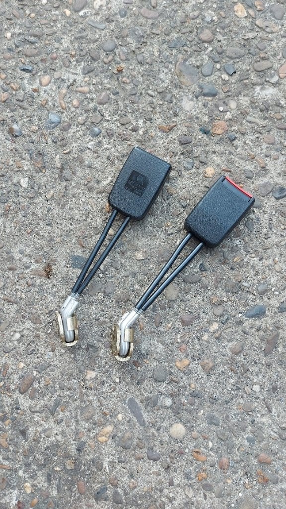 Set achterste gordel houders VW Beetle 2001, Ophalen of Verzenden