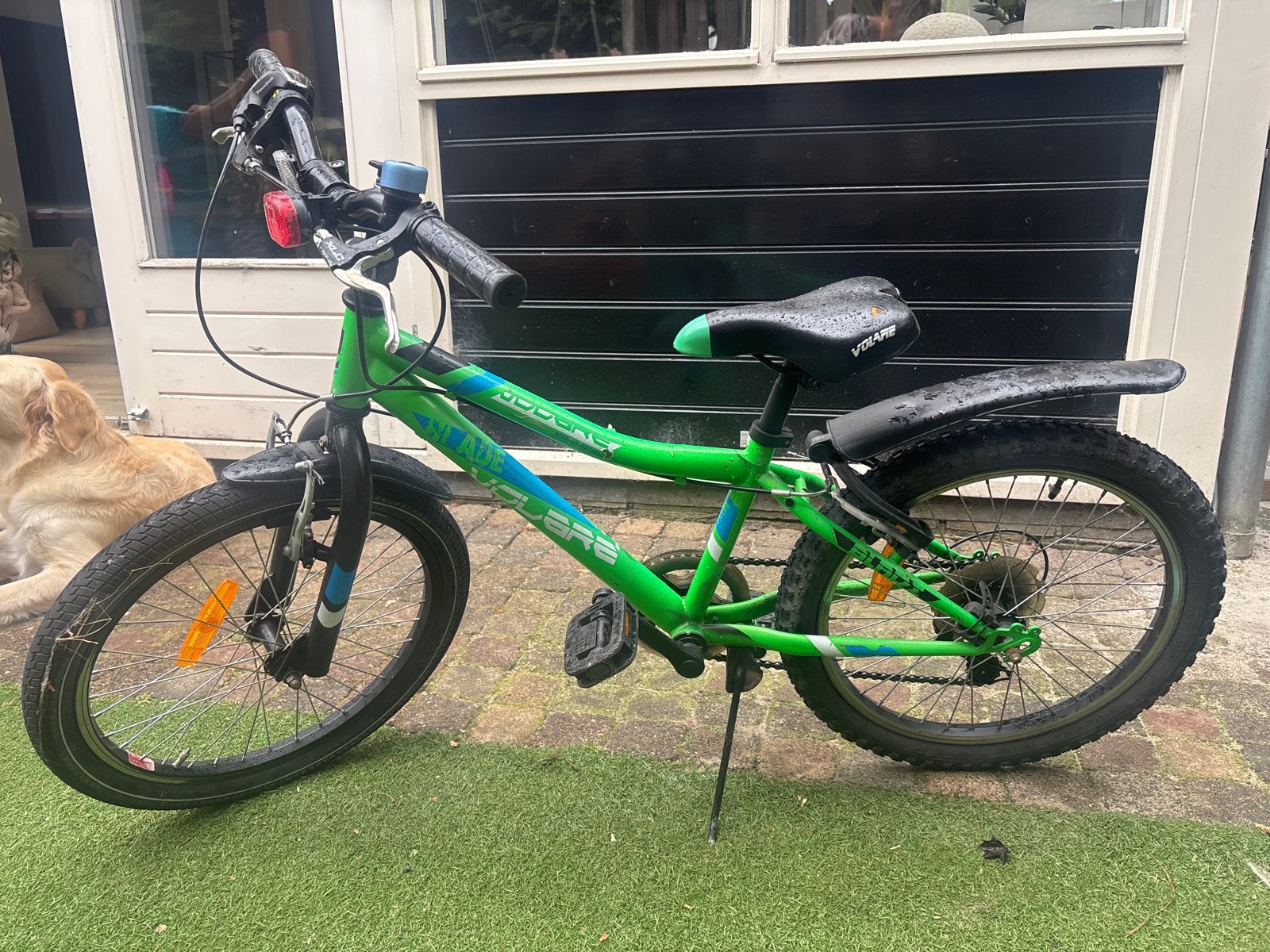Groene kinderfiets jongens 20 inch - Volare Blade, Ophalen, Gebruikt, Velgrem, 20 inch of meer