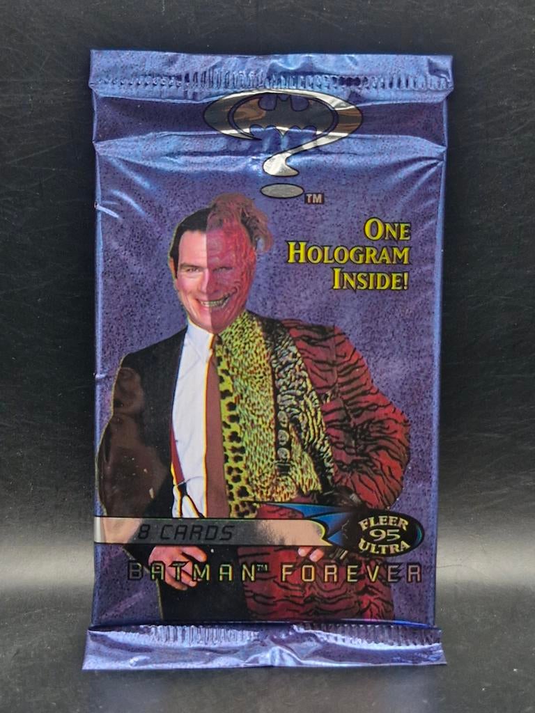 Batman forever 1995 8 cards pack, Verzenden, Zo goed als nieuw, Meerdere kaarten
