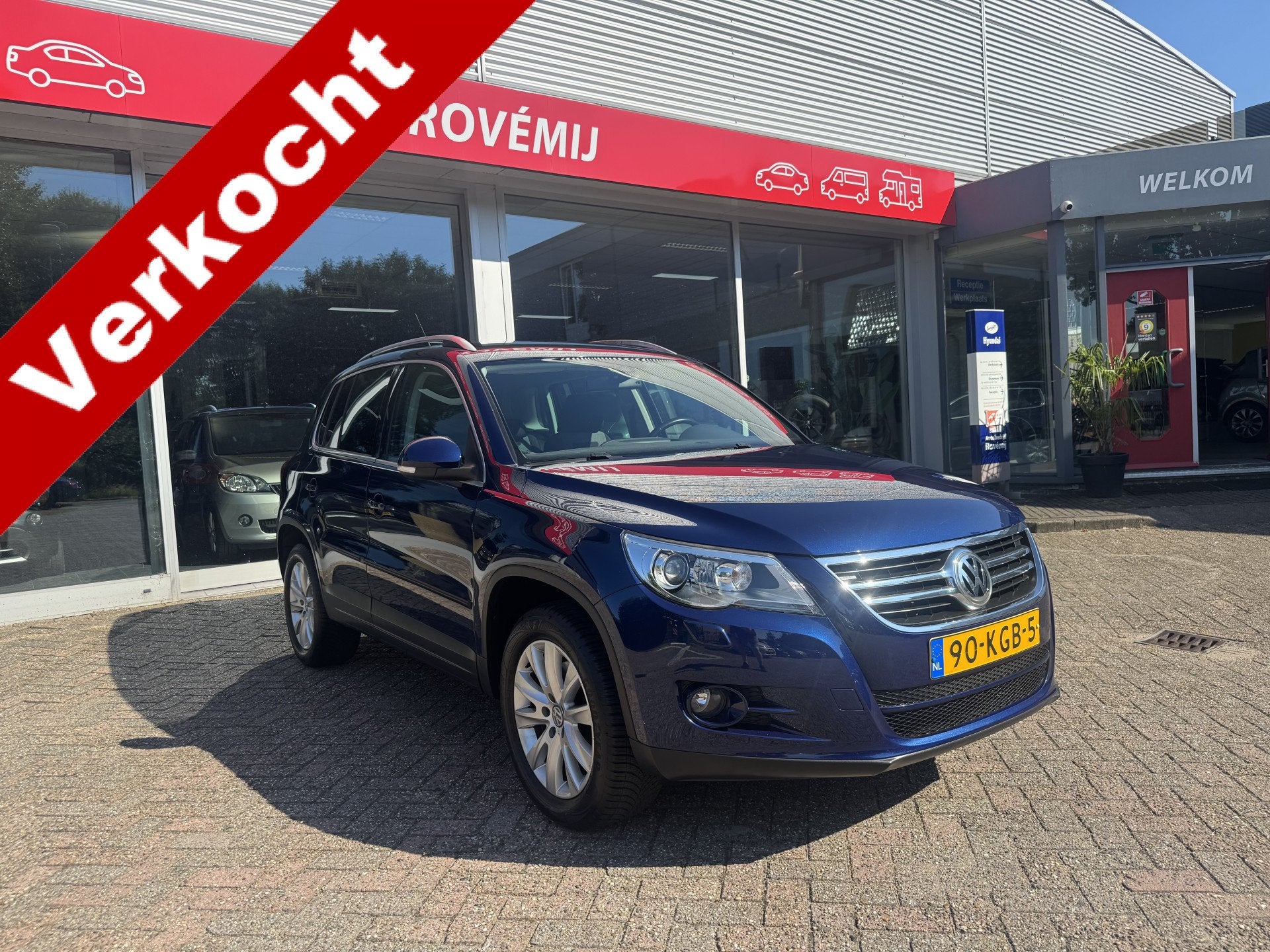 Volkswagen Tiguan 2.0 TSI Sport&Style 4Motion Automaat, Trek, Auto's, Automaat, Stof, Gebruikt, 4 cilinders
