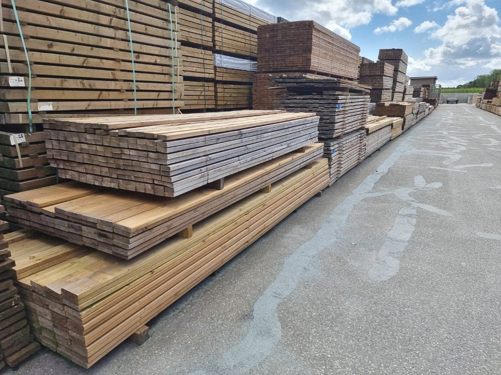Geïmpregneerde latten / regels in diverse maten en lengtes, Tuin en Terras, Ophalen, Nieuw, 250 cm of meer, Overige typen