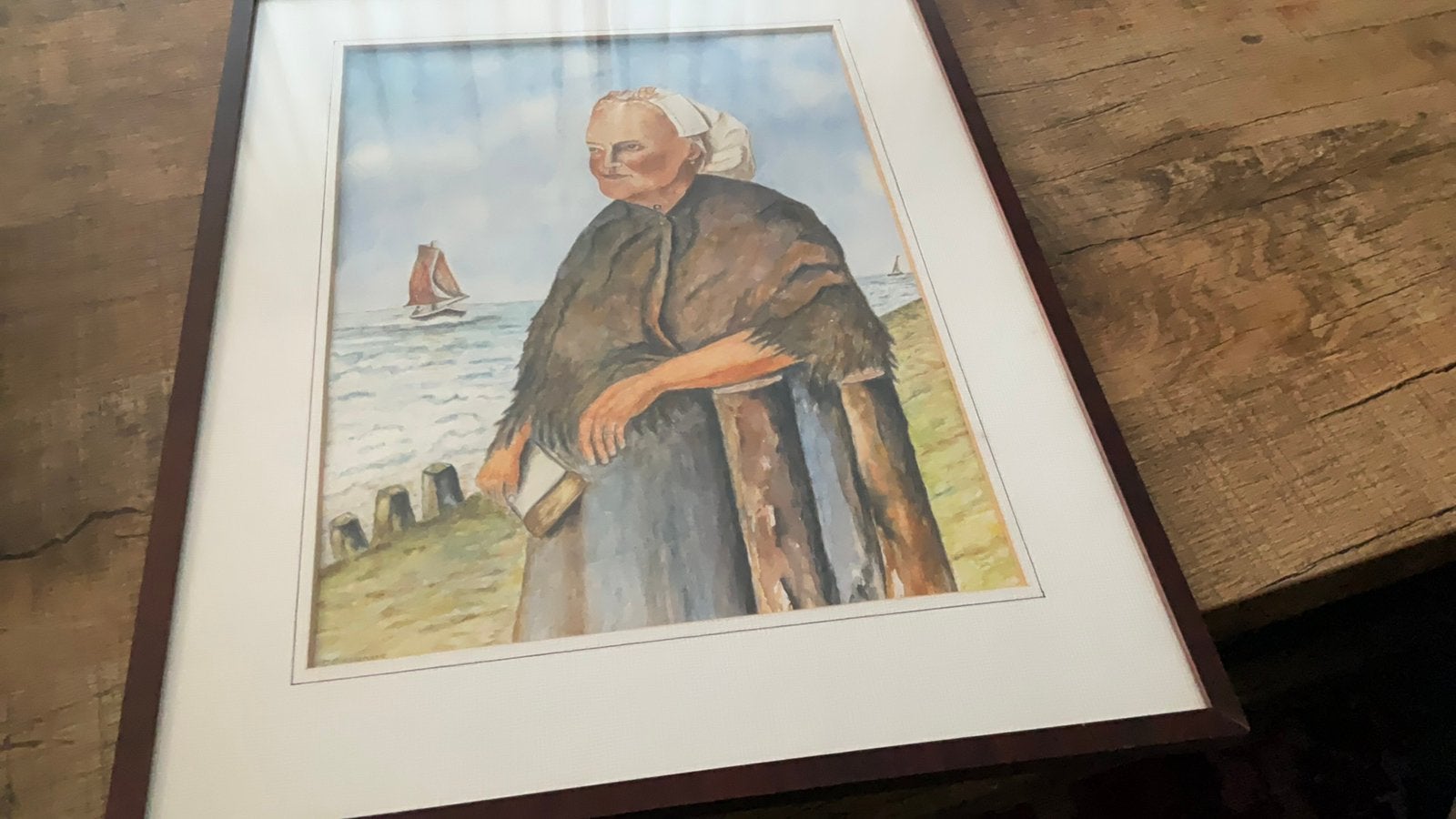 Scheveningse vrouw met klederdracht, Ophalen of Verzenden