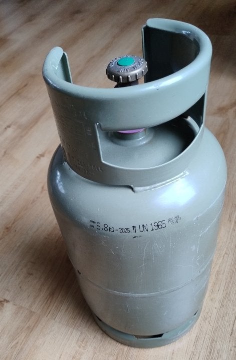 Propaan gasfles 5 Kg vulling (VOL), Ophalen, Zo goed als nieuw