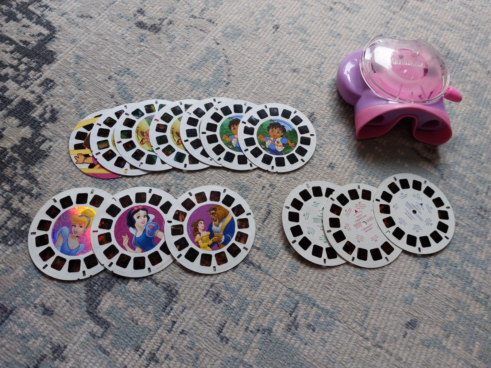 fisher price view master incl 12 schijfjes, Ophalen of Verzenden, Gebruikt, Overige typen