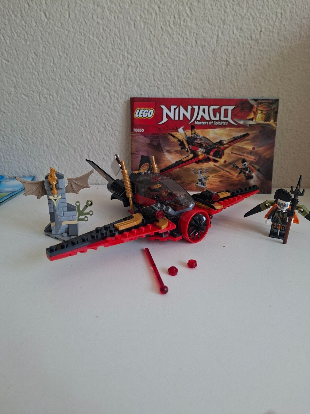 LEGO Ninjago 70650 Vleugel van het noodlot, Ophalen of Verzenden, Zo goed als nieuw, Overige merken