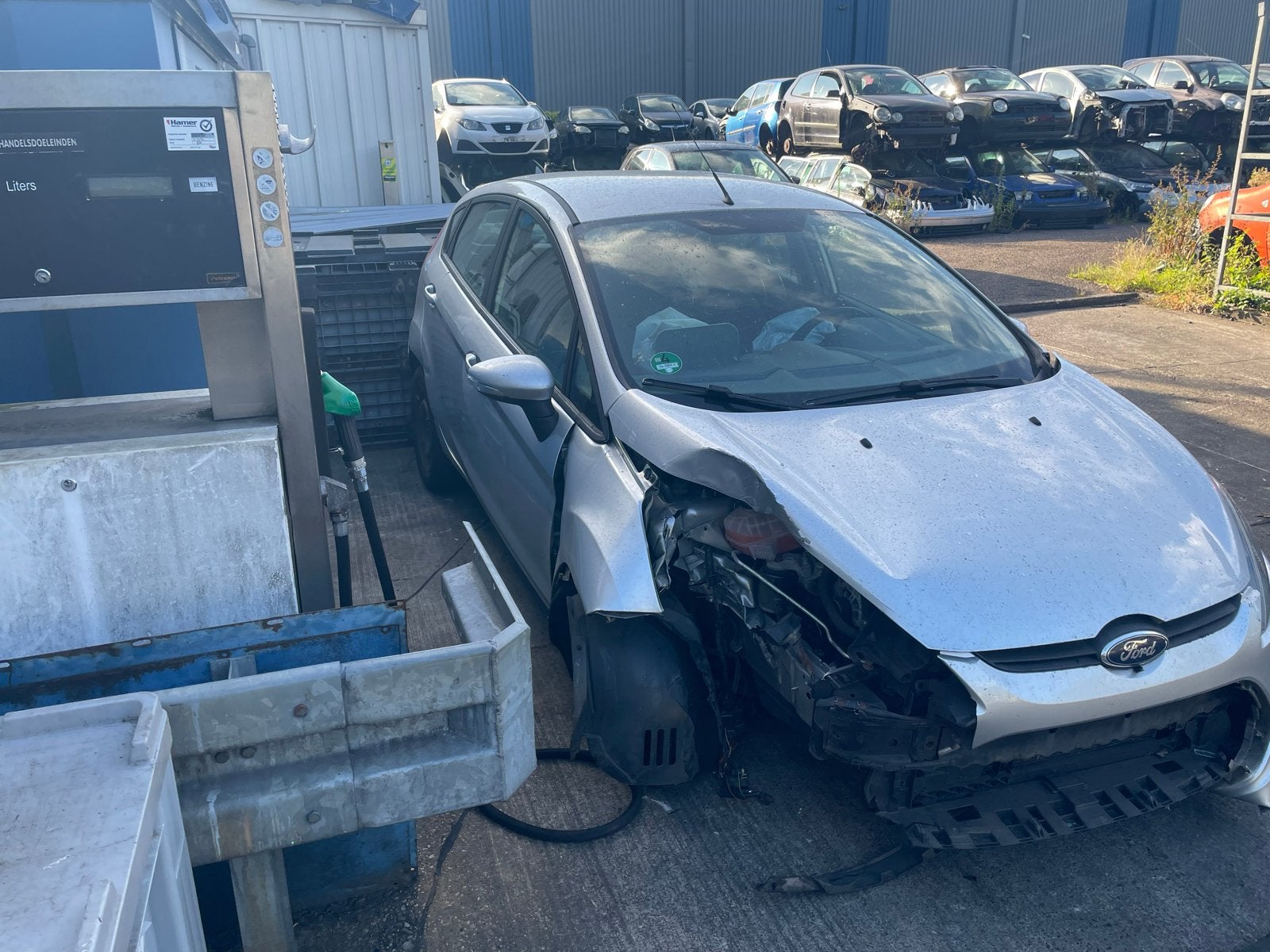 Ford Fiesta - Schadeauto voor onderdelen of reparatie, Ophalen of Verzenden