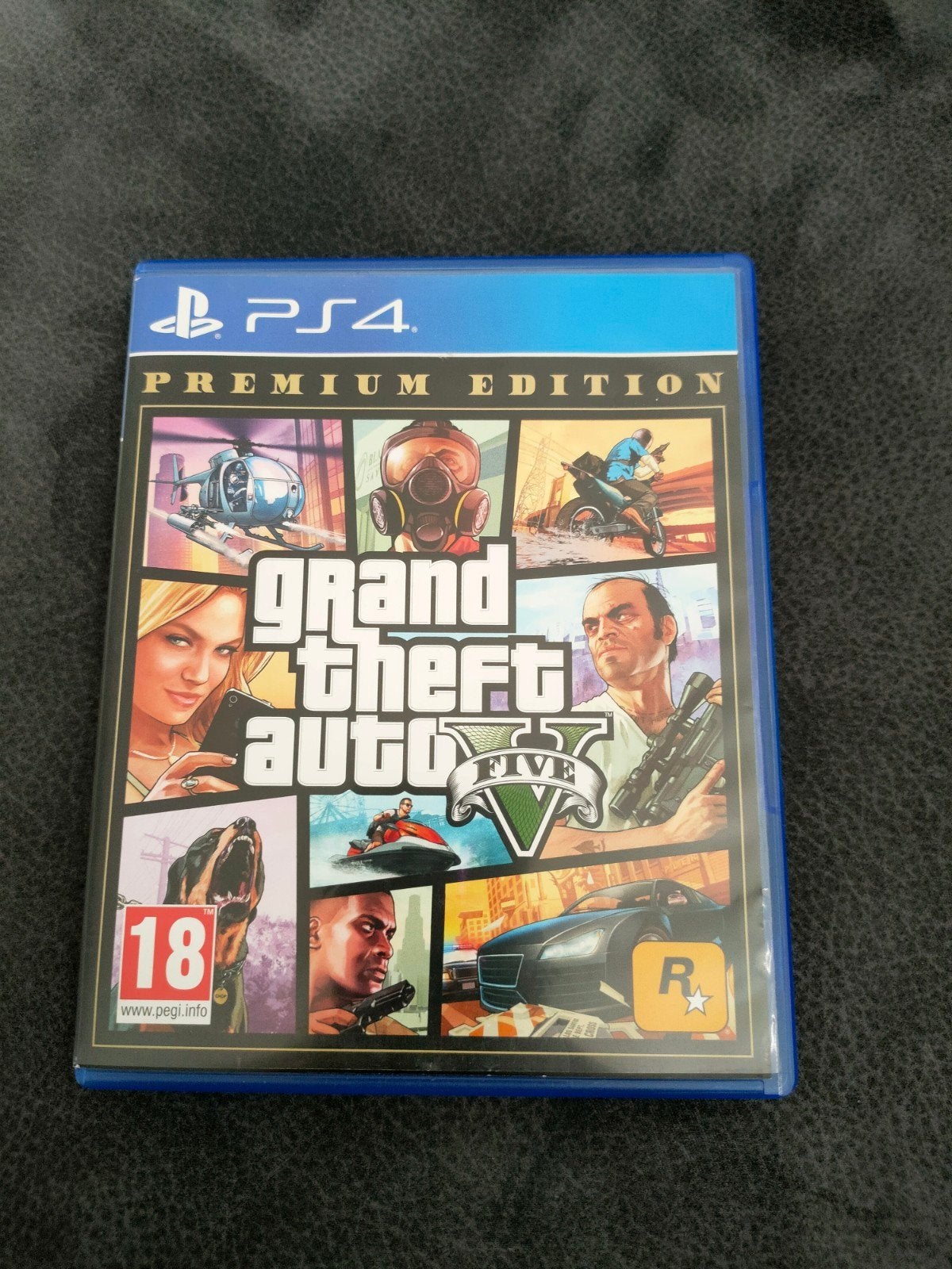 Grand Theft Auto V (GTA 5) Premium Edition PS4, Online, Vanaf 18 jaar, 1 speler, Zo goed als nieuw