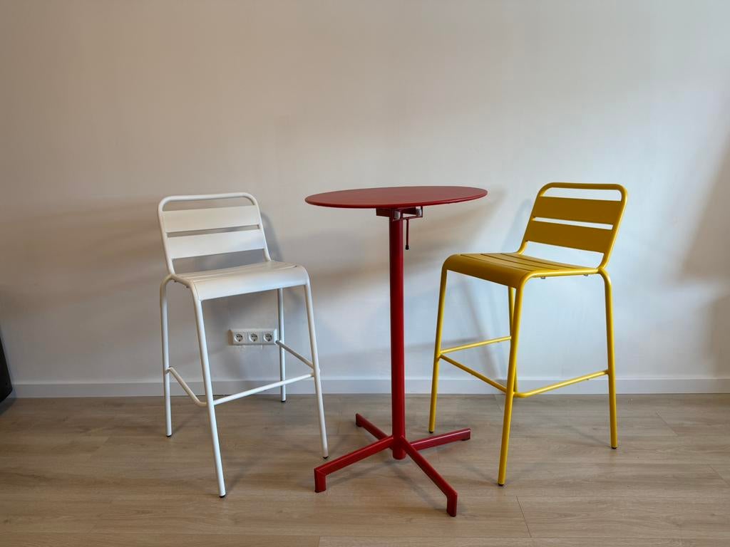 Bar krukken & sta tafels, Huis en Inrichting, Barkrukken, Nieuw, 60 tot 90 cm, Metaal, Ophalen of Verzenden