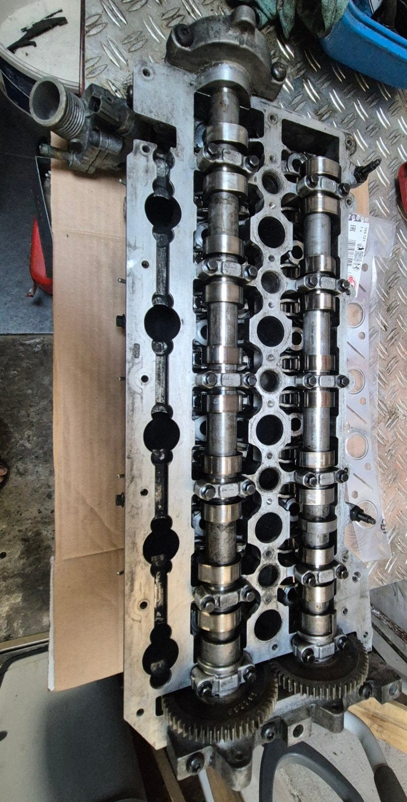 Volvo d5 d5244t4 cilinderkop, Auto-onderdelen, Ophalen of Verzenden, Gebruikt, Volvo
