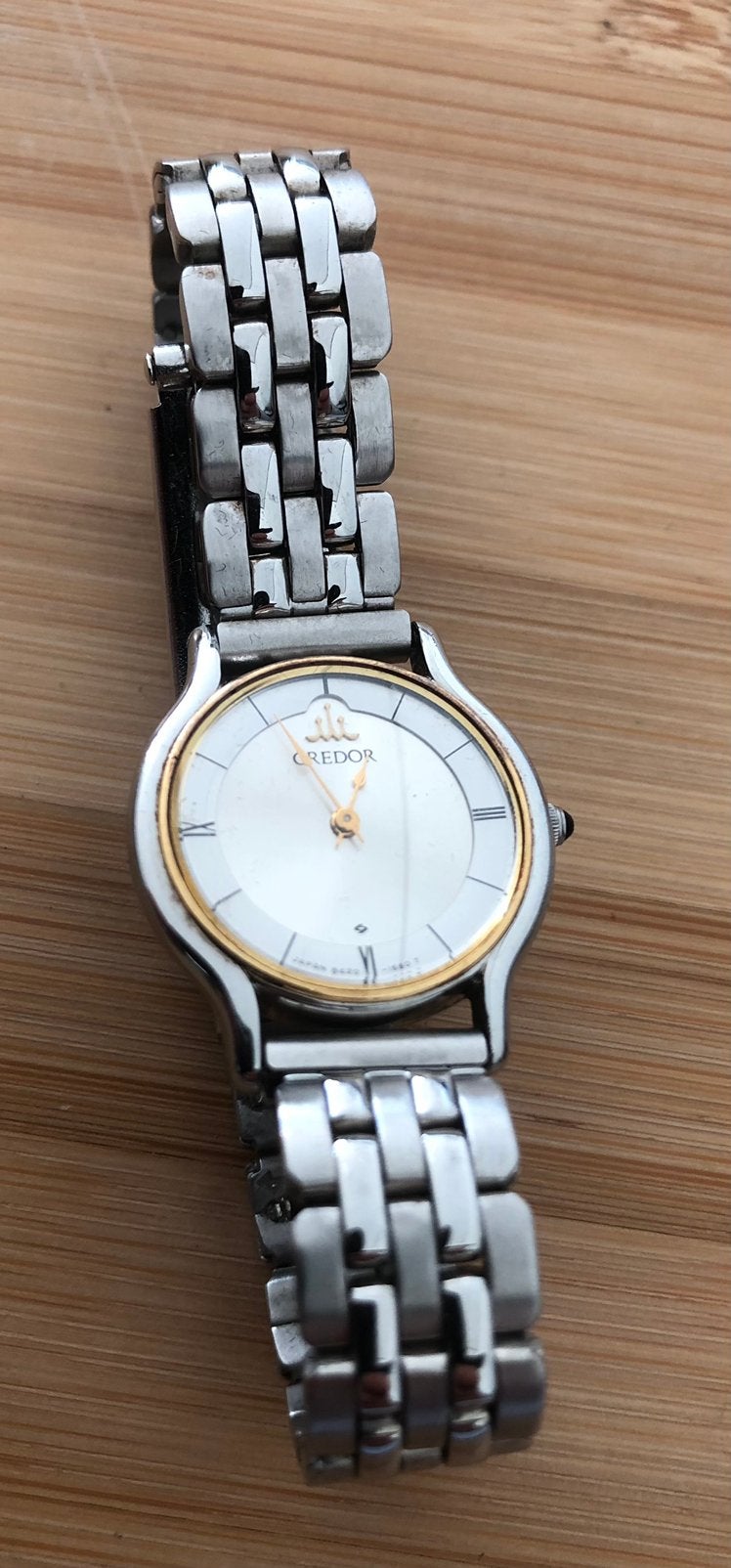 Seiko credor 18 karaats goud 750 bezel dames horloge, Sieraden, Tassen en Uiterlijk, Horloges | Dames, Ophalen of Verzenden, Zo goed als nieuw