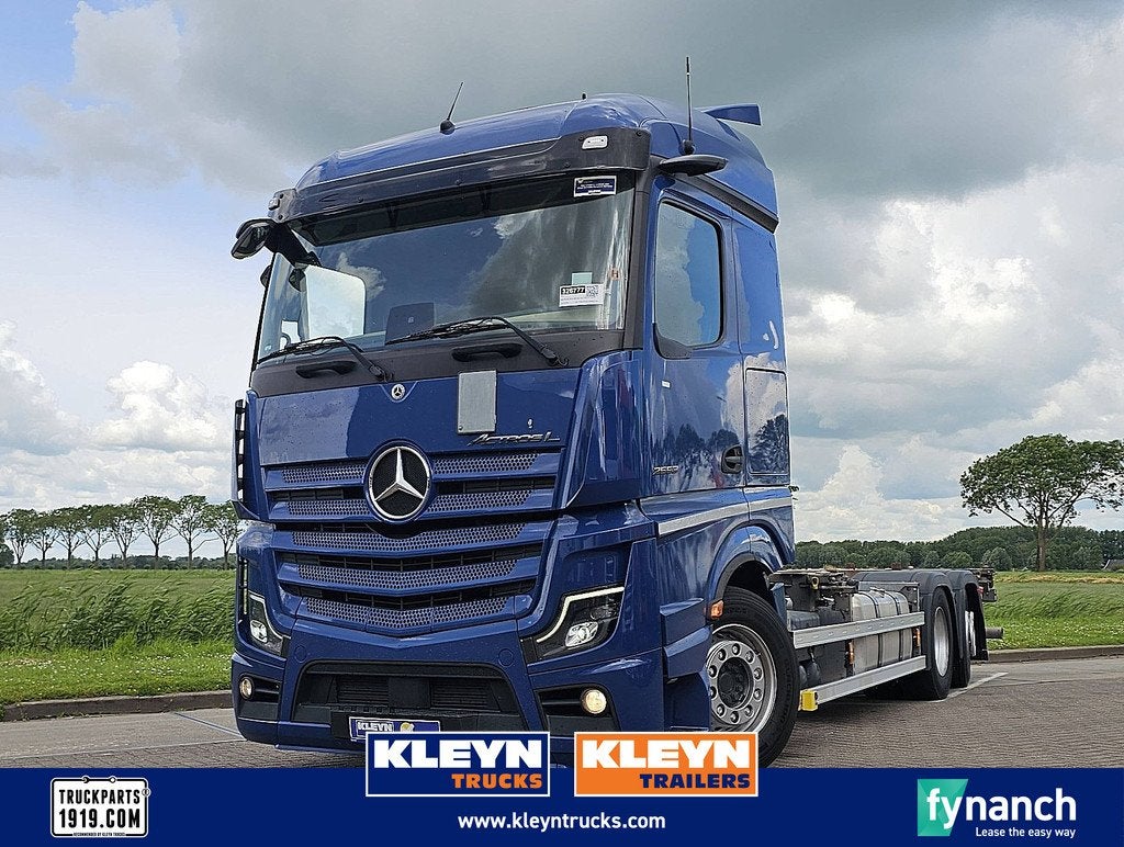 MERCEDES-BENZ ACTROS 2553 oil retarder 6x2*4, Auto's, Vrachtwagens, Automaat, Euro 6, Blauw, Mercedes-Benz