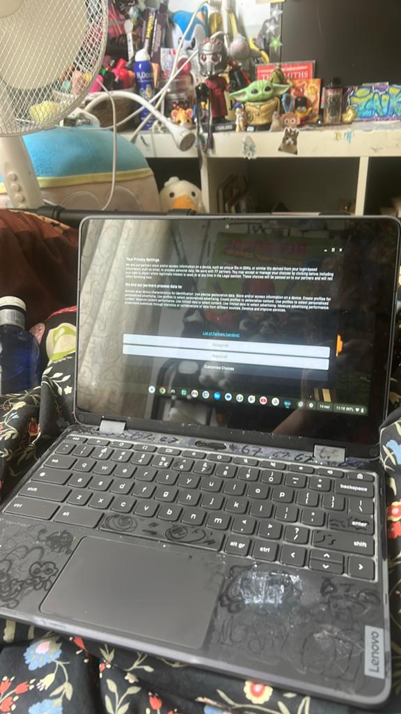 Lenovo Chromebook - Gebruikt met Touchscreen, Ophalen, Gebruikt