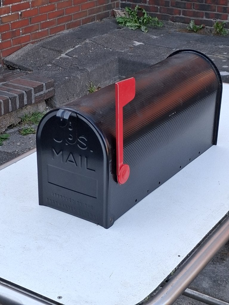 USA mailbox, Tuin en Terras, Brievenbussen, Ophalen of Verzenden, Zo goed als nieuw, Staal, Staande brievenbus